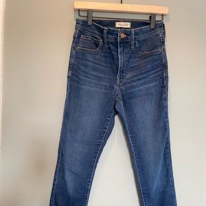 Madewell Roadtripper skinny jeans size 27